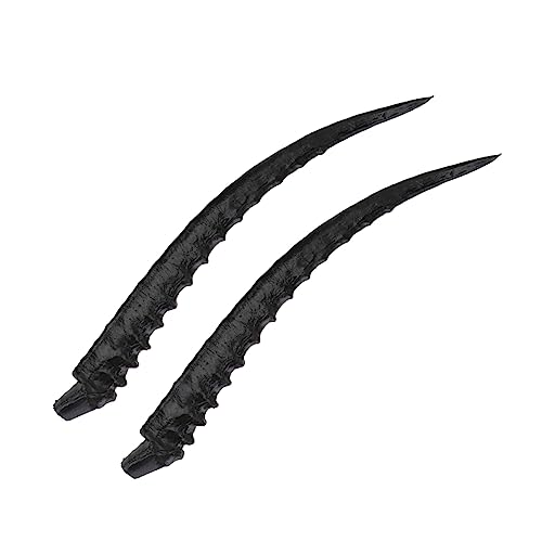 TOYANDONA 1Paar Dämonen Horn Kopfschmuck DIY Requisiten für Halloween Kostümpartys und Feierlichkeiten Kreatives Haar Accessoire mit Einzigartigem Design TOYANDONA 1Paar Dämonen Horn Kopfschmuck DIY Requisiten für Halloween Kostümpartys und Feierlichkeiten Kreatives Haar Accessoire mit Einzigartigem Design von TOYANDONA