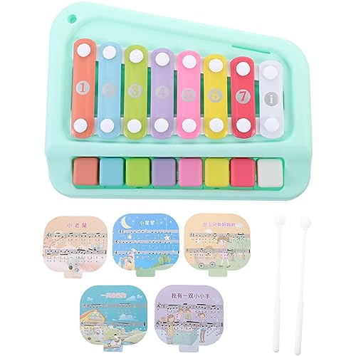 TOYANDONA 1Pc 2 1 Musical Für Für Xylophon Toddle Percussion Grün von TOYANDONA