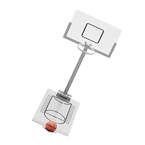 TOYANDONA Mini-Basketball-Spielzeug Tragbares Basketballnetz Verstellbarer Korb Für Jungen Und Mädchen von TOYANDONA