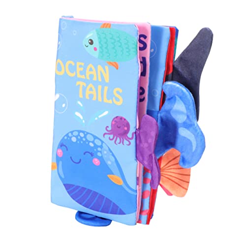TOYANDONA 1Pc Frühen Bildung Buch Stoff Buch Pädagogisches Tuch Buch Blau Hohe Dichte Polyester Faser TOYANDONA 1Pc Frühen Bildung Buch Stoff Buch Pädagogisches Tuch Buch Blau Hohe Dichte Polyester Faser von TOYANDONA