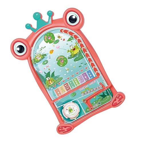 TOYANDONA 1Pc Fun Flipperautomat Lustiger Flipperautomat Desktop Spiel Desktop Flipperautomat Kinderspielzeug Lernspielzeug Kindertischspiel Cartoon Flipperautomat Flipperautomat Rosa Abs von TOYANDONA