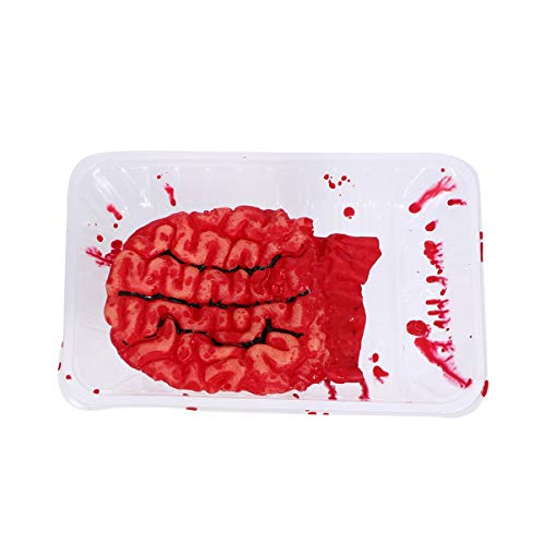TOYANDONA 1stück Halloween Gruselige Gehirn-Requisite Falsches Abgetrenntes Gehirn Für Spukhaus-Dekoration Unheimliche Körperteile Für Halloween-Party-deko TOYANDONA 1stück Halloween Gruselige Gehirn-Requisite Falsches Abgetrenntes Gehirn Für Spukhaus-Dekoration Unheimliche Körperteile Für Halloween-Party-deko von TOYANDONA