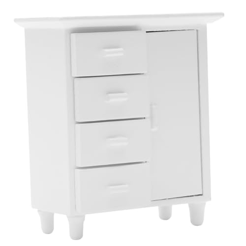 TOYANDONA 1Pc Mini Schrank Weiß Miniatur Modell Miniatur Möbel Holz Möbel Miniatur TOYANDONA 1Pc Mini Schrank Weiß Miniatur Modell Miniatur Möbel Holz Möbel Miniatur von TOYANDONA