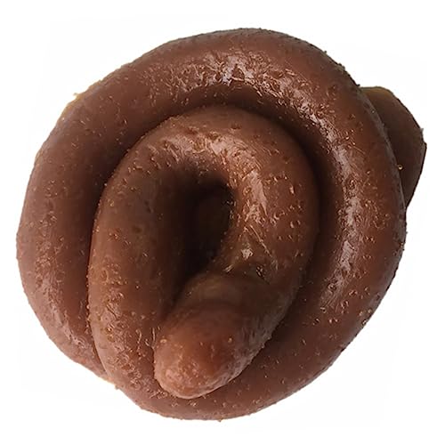 TOYANDONA 1Pc Simulation Kuh Hocker Neuheit Poop Realistische Poop Party Spiel Prop Poop Realistische von TOYANDONA