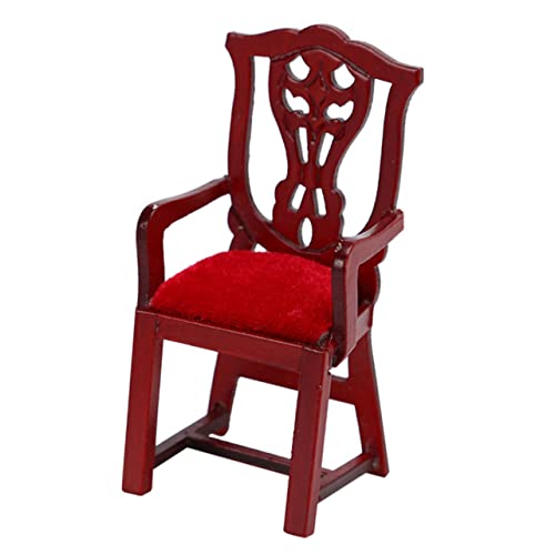 TOYANDONA 1Pc Stuhl Mini Modell Sessel Holz DIY Möbel Mini Möbel Modell Mini Sessel DIY Stuhl Modell Stuhl Modell Mini Möbel DIY Mini Stuhl Holz Rot TOYANDONA 1Pc Stuhl Mini Modell Sessel Holz DIY Möbel Mini Möbel Modell Mini Sessel DIY Stuhl Modell Stuhl Modell Mini Möbel DIY Mini Stuhl Holz Rot von TOYANDONA