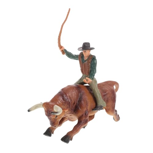 TOYANDONA 1Satz Bullfighting Modell Cowboy Figur aus Harzmaterial Realistische und Stierfigur Dekoration für Wohnzimmer und Terrasse Sammlerstück TOYANDONA 1Satz Bullfighting Modell Cowboy Figur aus Harzmaterial Realistische und Stierfigur Dekoration für Wohnzimmer und Terrasse Sammlerstück von TOYANDONA