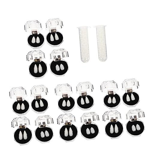 TOYANDONA 1Satz Cosplay Reißzähne Halloween Vampirzähne mit Kleber Realistische Fangs für Kostümpartys und Schaurige Feiern Verschiedene für Kreative Looks von TOYANDONA