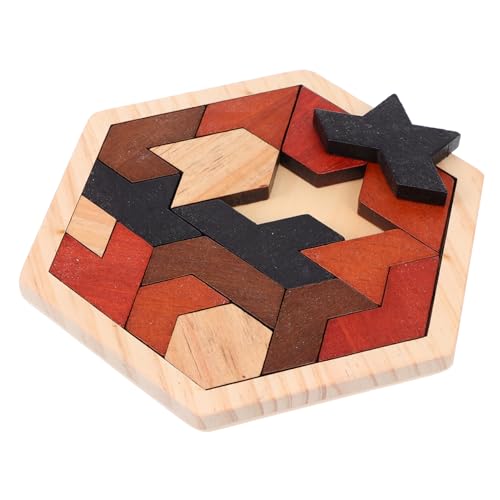 TOYANDONA 1Satz DIY Tangram Holzspielzeug für Pädagogisches Puzzle Kreativität und Kognitiven Fähigkeiten für Kindergeburtstag und Weihnachten TOYANDONA 1Satz DIY Tangram Holzspielzeug für Pädagogisches Puzzle Kreativität und Kognitiven Fähigkeiten für Kindergeburtstag und Weihnachten von TOYANDONA