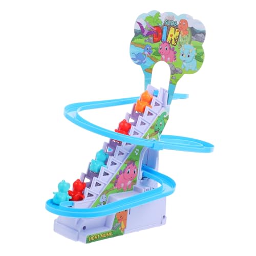 TOYANDONA 1Satz Dinosaurier Klettertreppen für Elektrisches Treppensteiger mit Dinosauriern und Rutsche Kreatives Lernspielzeug für Geburtstage und Feiertage von TOYANDONA