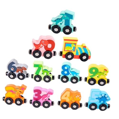 TOYANDONA 1Satz Dinosaurier Zahleneisenbahn Set für Kleinkinder Hölzernes Lernspielzeug Hand Augen Koordination Kreatives für Jahren Sicher und Langlebig TOYANDONA 1Satz Dinosaurier Zahleneisenbahn Set für Kleinkinder Hölzernes Lernspielzeug Hand Augen Koordination Kreatives für Jahren Sicher und Langlebig von TOYANDONA