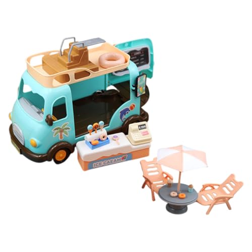 TOYANDONA 1Satz Eiswagen Puppenhaus Set Eiswagen Realistisches Lebensmittelzubehör für Kreatives Rollenspiel und DIY Dekoration TOYANDONA 1Satz Eiswagen Puppenhaus Set Eiswagen Realistisches Lebensmittelzubehör für Kreatives Rollenspiel und DIY Dekoration von TOYANDONA