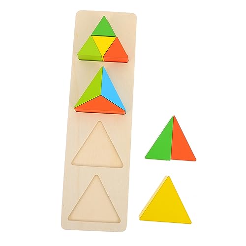 TOYANDONA 1Satz Geometrisches Holzspielzeug Für Formpassungsspielzeug Kreativität Und Feinmotorik Blöcke Und Designkarten Für Spielerisches Lernen Und Logisches TOYANDONA 1Satz Geometrisches Holzspielzeug Für Formpassungsspielzeug Kreativität Und Feinmotorik Blöcke Und Designkarten Für Spielerisches Lernen Und Logisches von TOYANDONA