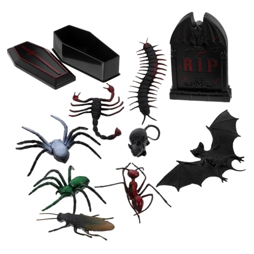 TOYANDONA 1Satz Halloween Dekoration Grabstein Tier Miniaturen für Festliche Halloween Deko für Puppenhaus und Tischdekoration Gruselige Schaffen TOYANDONA 1Satz Halloween Dekoration Grabstein Tier Miniaturen für Festliche Halloween Deko für Puppenhaus und Tischdekoration Gruselige Schaffen von TOYANDONA