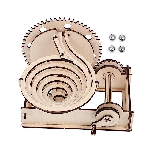 TOYANDONA 1Satz Hölzernes Laufspielzeug Kreatives Puzzle Für Beweglichen Im Labyrinth Interaktives Holzspielzeug Motorischen Fähigkeiten von TOYANDONA