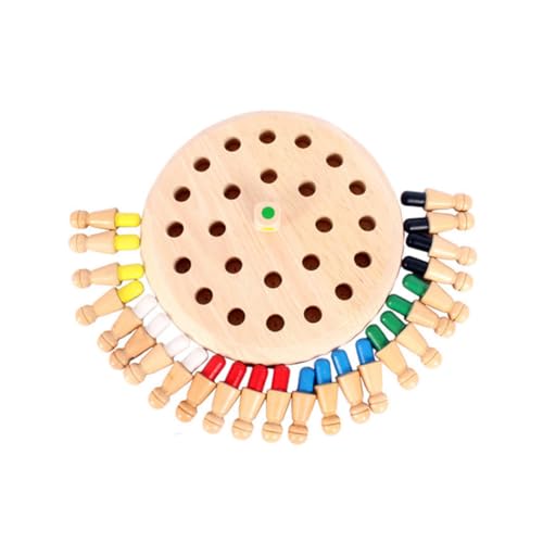 TOYANDONA 1Satz Holz Memory Schachspielzeug für Logisches Denkspiel zur des Denkens Lernspielzeug für Familien und Partys Langlebig und Schadstofffrei Perfektes Reisespiel TOYANDONA 1Satz Holz Memory Schachspielzeug für Logisches Denkspiel zur des Denkens Lernspielzeug für Familien und Partys Langlebig und Schadstofffrei Perfektes Reisespiel von TOYANDONA