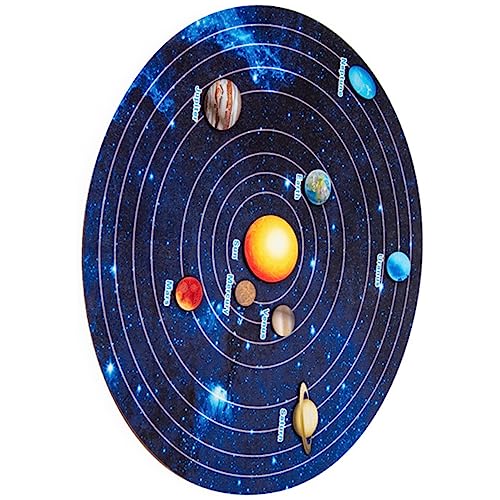TOYANDONA 1Satz Holz Spielzeugplaneten Lernspielzeug für Planeten Puzzle Kognitiven Fähigkeiten Montessori für Jungen und Mädchen TOYANDONA 1Satz Holz Spielzeugplaneten Lernspielzeug für Planeten Puzzle Kognitiven Fähigkeiten Montessori für Jungen und Mädchen von TOYANDONA