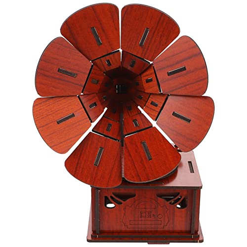 TOYANDONA 1Satz Holzgrammophon Modell Puzzle für Kreatives DIY Puzzle Konzentration und Hand Augen Koordination als Schreibtisch Dekoration TOYANDONA 1Satz Holzgrammophon Modell Puzzle für Kreatives DIY Puzzle Konzentration und Hand Augen Koordination als Schreibtisch Dekoration von TOYANDONA