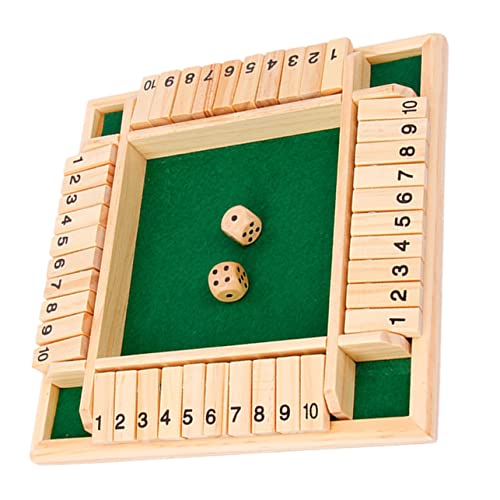 TOYANDONA 1Satz Holznummer Würfelspiel Spieler Brettspiel aus Holz für Partys Interaktive Spielrunde Sicheres Holzmaterial Rutschfester Untergrund für Familienunterhaltung TOYANDONA 1Satz Holznummer Würfelspiel Spieler Brettspiel aus Holz für Partys Interaktive Spielrunde Sicheres Holzmaterial Rutschfester Untergrund für Familienunterhaltung von TOYANDONA