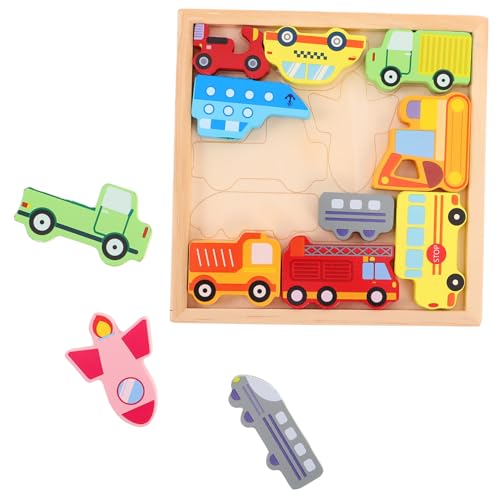 TOYANDONA 1Satz Holzpuzzle Für Kreatives Fahrzeug Puzzle Teiliges Für Kindergarten Fördert Kognitive Fähigkeiten Und Räumliches Für Kleinkinder Und Frühe Bildung TOYANDONA 1Satz Holzpuzzle Für Kreatives Fahrzeug Puzzle Teiliges Für Kindergarten Fördert Kognitive Fähigkeiten Und Räumliches Für Kleinkinder Und Frühe Bildung von TOYANDONA