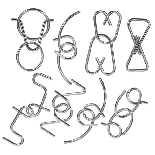 TOYANDONA 1Satz Interlock Puzzle für Erwachsene Teiliges Metall Gehirnverriegelungsrätsel Interaktives Lernspielzeug Kreativität und Problemlösungsfähigkeiten TOYANDONA 1Satz Interlock Puzzle für Erwachsene Teiliges Metall Gehirnverriegelungsrätsel Interaktives Lernspielzeug Kreativität und Problemlösungsfähigkeiten von TOYANDONA