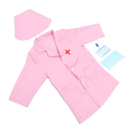 TOYANDONA 1Satz Kinderarzt Kostüm mit Hut Maske und Mantel Rollenspiel für Jungen für Cosplay Halloween und Partys Sicheres Material Tragbar und Leicht TOYANDONA 1Satz Kinderarzt Kostüm mit Hut Maske und Mantel Rollenspiel für Jungen für Cosplay Halloween und Partys Sicheres Material Tragbar und Leicht von TOYANDONA