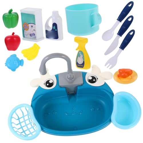 TOYANDONA 1Satz Küchenspüle für Wasserzirkulation Elektrische Rollenspiel Spüle für Jungen und Robustes und Langlebiges Material Interaktives Wasserspielzeug für Kreative TOYANDONA 1Satz Küchenspüle für Wasserzirkulation Elektrische Rollenspiel Spüle für Jungen und Robustes und Langlebiges Material Interaktives Wasserspielzeug für Kreative von TOYANDONA