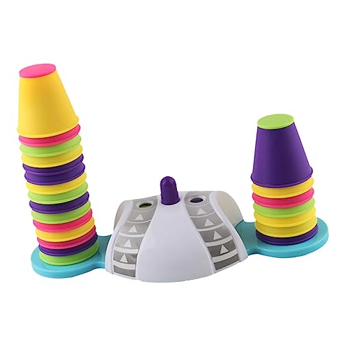 TOYANDONA 1Satz Lernspielzeug für Kleinkinder Teiliges Stapelbecher Fördert Hand Augen Koordination und Kreativität Leicht und Tragbar für Frühes Lernen und Spielvergnügen von TOYANDONA