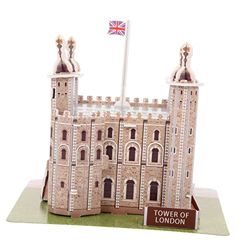 TOYANDONA 1Satz London Tower Puzzle Lustiges Architektur Rätsel für Erwachsene Fördert Kreativität und Räumliches Einfach Zusammenzubauen ohne Kleber für DIY Projekte TOYANDONA 1Satz London Tower Puzzle Lustiges Architektur Rätsel für Erwachsene Fördert Kreativität und Räumliches Einfach Zusammenzubauen ohne Kleber für DIY Projekte von TOYANDONA