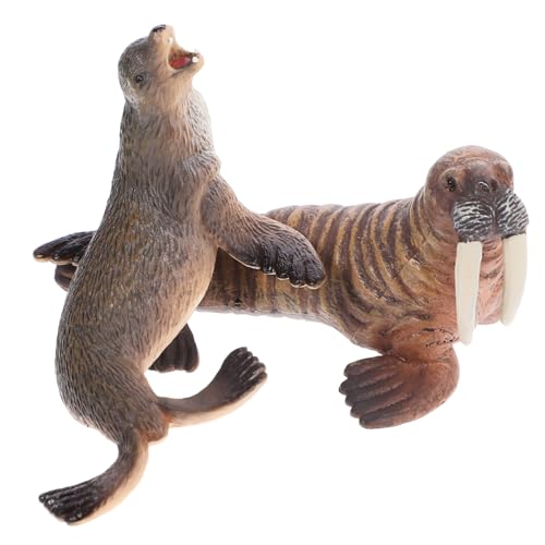 TOYANDONA 1Satz Meerestier Modelle Realistische Modelle Walross Dekorative Meerestierfiguren Für Sammlung Kleines Meerestier Ornament TOYANDONA 1Satz Meerestier Modelle Realistische Modelle Walross Dekorative Meerestierfiguren Für Sammlung Kleines Meerestier Ornament von TOYANDONA