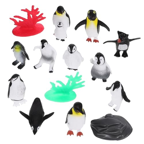 TOYANDONA 1Satz Miniatur Pinguin Modell Kleine Pinguinfigur für Dekorative Figur für Wohnzimmer Schlafzimmer und Büro TOYANDONA 1Satz Miniatur Pinguin Modell Kleine Pinguinfigur für Dekorative Figur für Wohnzimmer Schlafzimmer und Büro von TOYANDONA