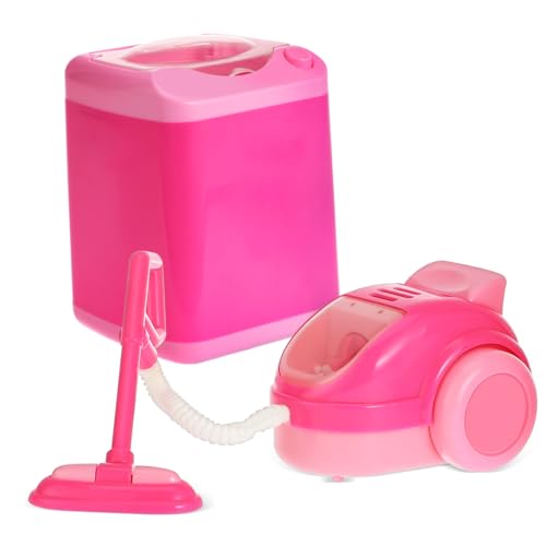 TOYANDONA 1Satz Miniaturhauszubehör Teiliges Küchengerätespielzeug für Kleinkindmädchen Staubsauger und Waschmaschine aus Kinderfreundlichem Interaktives TOYANDONA 1Satz Miniaturhauszubehör Teiliges Küchengerätespielzeug für Kleinkindmädchen Staubsauger und Waschmaschine aus Kinderfreundlichem Interaktives von TOYANDONA