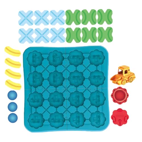 TOYANDONA 1Satz Puzzle Autobahn Spielset für Kleinkinder Kreatives mit Anpassbaren Strecken für Jährige Fördert Logisches und Kreativität für Lernen von TOYANDONA