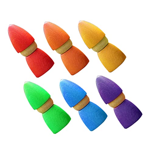TOYANDONA 1Satz Regenbogen Farbpuppenblöcke Kreatives Puppenspielzeug für Fördert Kognitive Fähigkeiten und Hand Augen Koordination als für Vorschulkinder TOYANDONA 1Satz Regenbogen Farbpuppenblöcke Kreatives Puppenspielzeug für Fördert Kognitive Fähigkeiten und Hand Augen Koordination als für Vorschulkinder von TOYANDONA