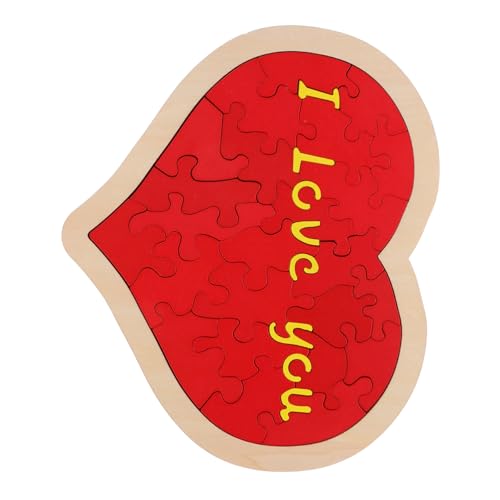 TOYANDONA 1Satz Rotes Herz Puzzle Aus Holz Romantisches Herz Puzzle Für Valentinstag Hochzeit Und Jahrestag Kreatives Für Dekoratives Handwerk Und Geduldspiel TOYANDONA 1Satz Rotes Herz Puzzle Aus Holz Romantisches Herz Puzzle Für Valentinstag Hochzeit Und Jahrestag Kreatives Für Dekoratives Handwerk Und Geduldspiel von TOYANDONA
