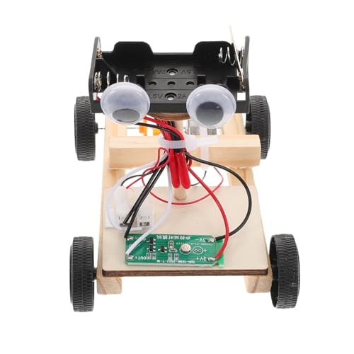 TOYANDONA 1Satz Sprachgesteuertes Spielzeugauto für DIY Kit für Wissenschaftliche Experimente Klatschaktivierte Bewegung Fördert Kreativität und Motorische Fähigkeiten für Schule TOYANDONA 1Satz Sprachgesteuertes Spielzeugauto für DIY Kit für Wissenschaftliche Experimente Klatschaktivierte Bewegung Fördert Kreativität und Motorische Fähigkeiten für Schule von TOYANDONA