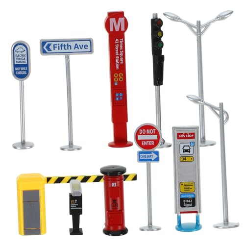 TOYANDONA 1Satz Verkehrszeichen Teiliges Verkehrsmodell für Verkehrssicherheit und Verkehrserziehung Farbenfroh und Realistisch Gestaltet für Gemeinsames TOYANDONA 1Satz Verkehrszeichen Teiliges Verkehrsmodell für Verkehrssicherheit und Verkehrserziehung Farbenfroh und Realistisch Gestaltet für Gemeinsames von TOYANDONA