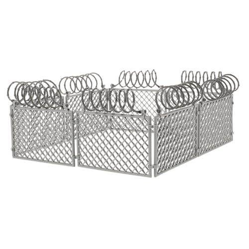 TOYANDONA 1Satz Vielseitigen Mini Zaunspielzeugen Für Gefängnis Und Szenen Hochrealistische Mini Zäune Aus Kunststoff Für Mikro Landschaften Kleiner Gartenzaun TOYANDONA 1Satz Vielseitigen Mini Zaunspielzeugen Für Gefängnis Und Szenen Hochrealistische Mini Zäune Aus Kunststoff Für Mikro Landschaften Kleiner Gartenzaun von TOYANDONA