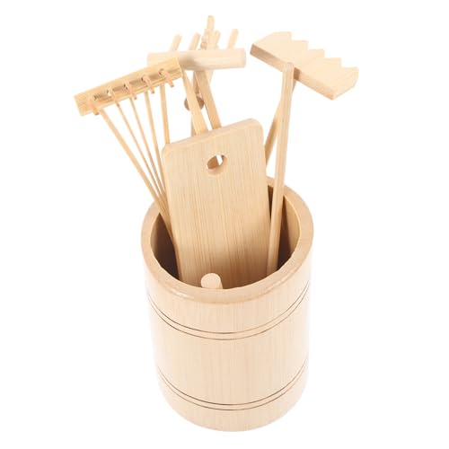 TOYANDONA 1Satz Zen Garten Set Teiliges Gartenwerkzeug mit Sandkastenrechen für Home Office und Yoga Kreative Dekoration für Meditation TOYANDONA 1Satz Zen Garten Set Teiliges Gartenwerkzeug mit Sandkastenrechen für Home Office und Yoga Kreative Dekoration für Meditation von TOYANDONA
