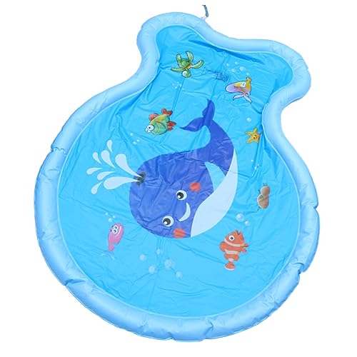 TOYANDONA 1Stk Aufblasbares Wassersprühkissen paddeln Schwimmbad Outdoor draußen Aufblasbares Wasserspielzeug Rasensprengermatte Mattensprinkler Blue TOYANDONA 1Stk Aufblasbares Wassersprühkissen paddeln Schwimmbad Outdoor draußen Aufblasbares Wasserspielzeug Rasensprengermatte Mattensprinkler Blue von TOYANDONA