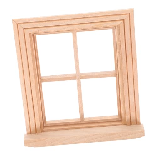 TOYANDONA 1Stk Einfaches Vierscheibenfenster Auto puppenhaus Miniatur bausatz selber Machen für kinderspielzeug beemysafe Miniaturfenster Spielzeughausdekoration hölzern TOYANDONA 1Stk Einfaches Vierscheibenfenster Auto puppenhaus Miniatur bausatz selber Machen für kinderspielzeug beemysafe Miniaturfenster Spielzeughausdekoration hölzern von TOYANDONA