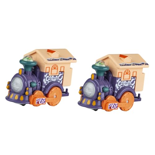 TOYANDONA 1Stk Elektrischer Simulationszug Zug puppenwagen Intelligenter Spielzeugzug Spielzeugauto sprachgesteuerter Zug Kinderspielzeug Abs Violett TOYANDONA 1Stk Elektrischer Simulationszug Zug puppenwagen Intelligenter Spielzeugzug Spielzeugauto sprachgesteuerter Zug Kinderspielzeug Abs Violett von TOYANDONA