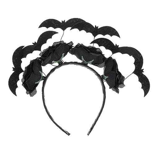 TOYANDONA 1Stk Fledermauskopfschnalle Ameise Kostüm Halloween-Maske Piratenbandana haarreif halloween haarreifen halloween Halloween-Haarspange Zubehör für Halloween-Kostüme Vlies Black TOYANDONA 1Stk Fledermauskopfschnalle Ameise Kostüm Halloween-Maske Piratenbandana haarreif halloween haarreifen halloween Halloween-Haarspange Zubehör für Halloween-Kostüme Vlies Black von TOYANDONA