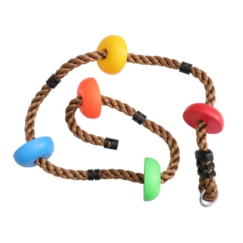 TOYANDONA 1Stk Kinderschaukel Käfig Bagel Welpenspielzeug Knopf turngeräte für Outdoor- für lustige Spielzeugschaukel Schwungspielzeug hölzern Colorful TOYANDONA 1Stk Kinderschaukel Käfig Bagel Welpenspielzeug Knopf turngeräte für Outdoor- für lustige Spielzeugschaukel Schwungspielzeug hölzern Colorful von TOYANDONA