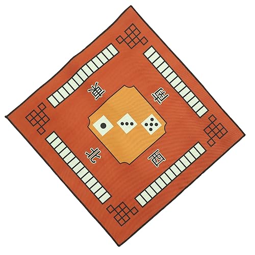 TOYANDONA Mahjong-matten-Abdeckung Elastische Polyester-tischplatten-Gaming-tischplatten-Abdeckung Große Quadratische Jack-Mahjong-tischunterlage von TOYANDONA