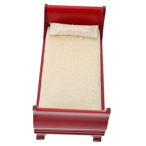 TOYANDONA 1Stk Möbelmodell holzspielzeug holzdeko Puppenhausmöbel Kinderzimmer Accessoire puppenstubenmöbel Mini-Verzierung Mini-Einzelbett Miniaturmöbel Mini-Ornament Mini Möbel hölzern rot TOYANDONA 1Stk Möbelmodell holzspielzeug holzdeko Puppenhausmöbel Kinderzimmer Accessoire puppenstubenmöbel Mini-Verzierung Mini-Einzelbett Miniaturmöbel Mini-Ornament Mini Möbel hölzern rot von TOYANDONA