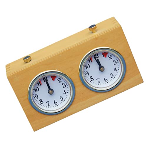 TOYANDONA 1Stk Schach-Timer Schachbretter Uhren Uhrwerk-Timer Retro-Schach Schach-Kit schachuhr Chess Clock Schach Uhr Weiqi-Timer Schachspiel Uhr Schachspiel-Timer Rennuhr hölzern Yellow TOYANDONA 1Stk Schach-Timer Schachbretter Uhren Uhrwerk-Timer Retro-Schach Schach-Kit schachuhr Chess Clock Schach Uhr Weiqi-Timer Schachspiel Uhr Schachspiel-Timer Rennuhr hölzern Yellow von TOYANDONA