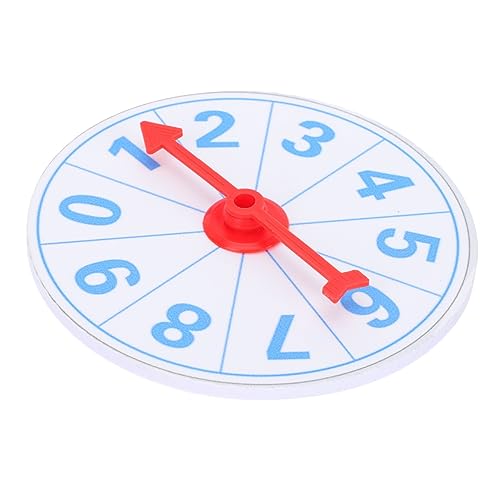 TOYANDONA 1Stk Spiele Planke Partyrad Spinnrad Tisch-Roulette-Rad hühner spielsachen für Fun Toy The Match Spiel Wendeplatte Lernspielzeug für Schaum Blue von TOYANDONA