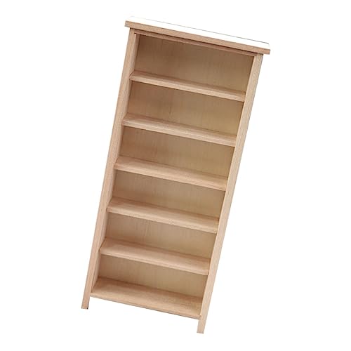 TOYANDONA 1Stk Vertikales Bücherregal-Modell Miniature Bookcase Model Miniature Bookshelf Puppenhaus-Miniatur-Bücherregal Mini-Bücherregal Heimtextilien Puppenhaus Zubehör hölzern TOYANDONA 1Stk Vertikales Bücherregal-Modell Miniature Bookcase Model Miniature Bookshelf Puppenhaus-Miniatur-Bücherregal Mini-Bücherregal Heimtextilien Puppenhaus Zubehör hölzern von TOYANDONA