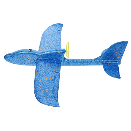 TOYANDONA 1Stk handgeworfener Tragschrauber Auto Segelflugzeug Drohne belohnung basteln für Flugzeugspielzeug für Flugzeugspielzeug werfen Schaum Blue von TOYANDONA
