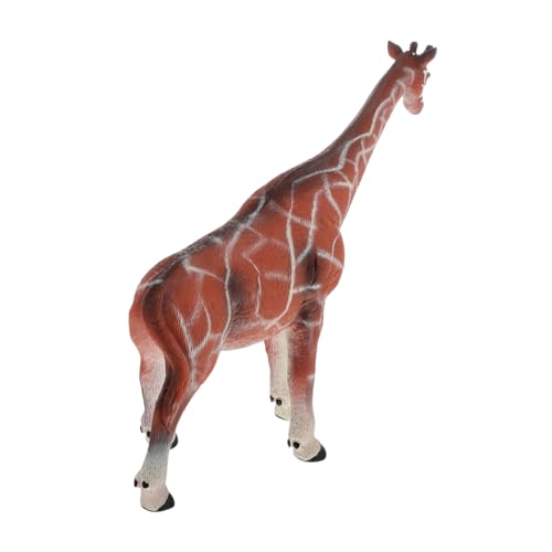 TOYANDONA 1stück Giraffen Tiermodell Für Junge Mädchen Realistisches Tierfiguren Spielzeug Pädagogisches Lernspielzeug Für Tierliebhaber Und Deko Für Tierpartys von TOYANDONA